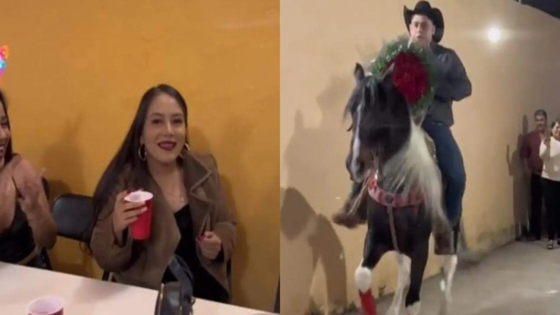 Le pide matrimonio a su novia montado en un caballo y se hace viral